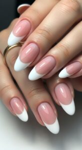 3. French Tip Nails