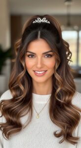 5. Half-Up Half-Down Hairstyle