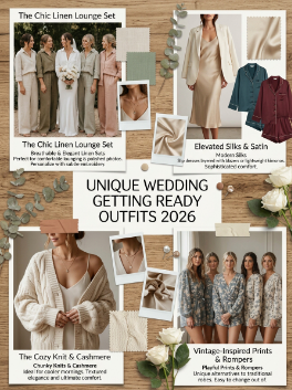 Unique Getting Ready Outfits for Wedding Ideas 2026